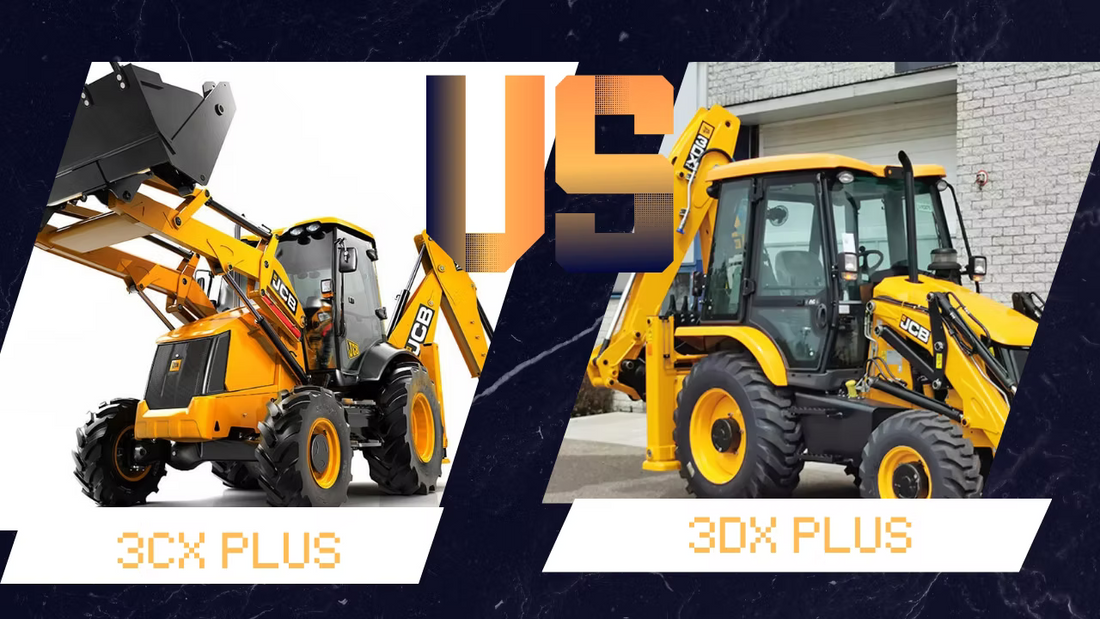 Retroexcavadora JCB 3CX Plus vs 3DX Plus: ¿Cuál Conviene para tu Obra en México en 2026?